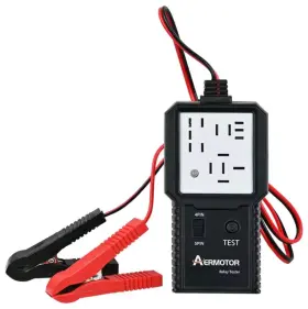 Xtyaer110 Aermotor 12-24v Dual Voltage Automotive Relay Tester For 4 And 5 Pin Relays