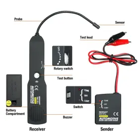 Em415pro Allsun Automotive Electrical Open&short Finder Circuit Tester Tone G #3