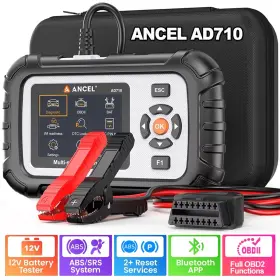 Ancel Ad710 Car Diagnostic Tool Obd2 Scannr Abs Srs Engine Code Reader Epb And Reset