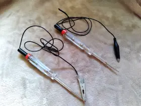 272-203 Archer Set Of 2 Voltage Testers 6-12v Auto Light Circuit Continuity Electric Car Truck