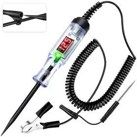 Atoblin At-1820 Test Light Automotive 3-120v Dc Led Digital Circuit Tester With Green