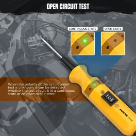 Fgy768 Autool 6/12/24v Car Electrical Power Circuit Probe Tester Kit Voltage Grounding #3