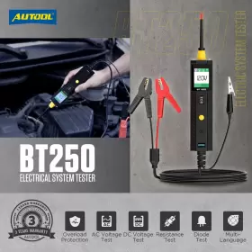 Vheq9 Autool Digital Circuit Tester Automotive Probe Electrical 65v Dc Ac Voltage Test Tool #2