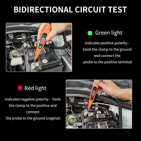 3-60v Awblin 787803772180 Automotive Test Light Digital Led Circuit Tester Dc Auto Electric Teste #2