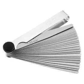 151527 Bikemaster 32-blade Dual Reading Combination Feeler Gauge Set