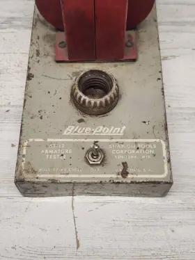 At-12 Blue Point At12 Snap On Armature Tester Vintage. Not Tested #2