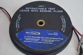 Ya1175 Blue Point Tools 2 X 15ft Retractable Test Leads With Banana Plugs #2