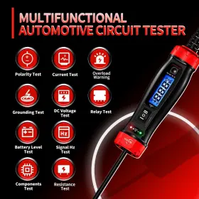 Test06 Boak Upgrade Extra-function Test Light 3-75v Dc Automotive With Vo #2