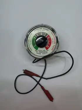 Borroughs Bt-100 Vintage Gasoline And Temperature Gauge Tester 6v 12v Automotive