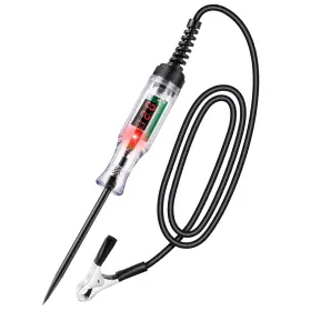 Branded 633337510999 Test Light Automotive 348v Digital Led Circuit Tester Auto With Vol