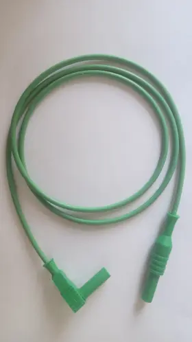 Cal Test Ct2176-100-5 Caltest 4mm Str Banana Plug To Ra Lead 100cm/39.4 Inch