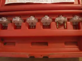 45625 Cen-tech 6 Pc. Noid Light Set Used #3
