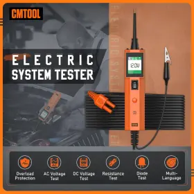 Bt260 Cmtool Automotive 12v/24v Car Circuit Tester Electrical System Diagnostic Probe Tool Us #3