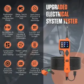 Mmt247 Cmtool Power Circuit Probe Tester Kit Car 9-30v Auto Short Finder Tool #2