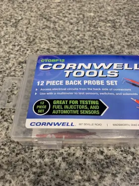 Ctgbp12 Cornwell Tools - 12 Piece Back Probe Kit. New #3