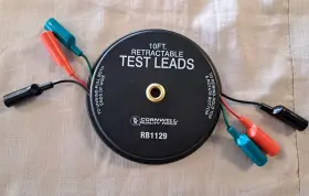 Rb1129 Cornwell Tools Retractable Test Leads 3 - 10ft
