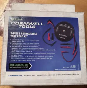 Rb1175 Cornwell Retractable Test Leads Automotive Tools