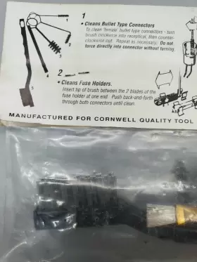 Bk-bat-01 Cornwell Tools Electrifix Brush Set #bk-bat-01 Retired Vintage #3