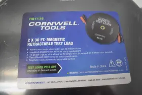 Rb1138 Cornwell Tools 2 X 30 Feet Magnetic Retractable Test Lead #2
