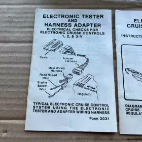 250-3122 Dana Electronic Cruise Control Tester With Harness Adapter Speed - A #2