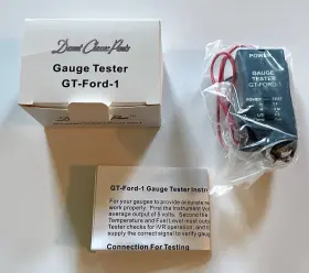 Gt-ford-1 Desert Classic Parts Ford Gauge Tester For 1957 - 1986 Gas Oil Pressure Temp