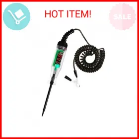 Dfcromi 639395576106 Automotive Test Light With Led Display Circuit Tester Voltmeter And Polarity