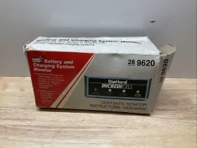 28-9620 Diehard Sears Incredicell Battery And Charging System Monitor 28 9620
