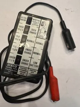 1472 Dixco Model Charging System Tester Used #2