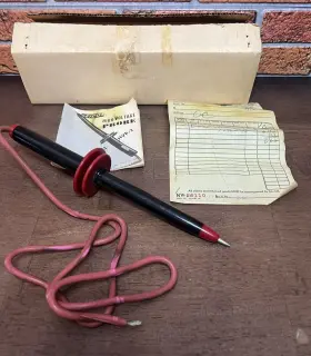 Hvp-2 Eico Vintage High-voltage Test Probe Model With Original Box And Paperwork