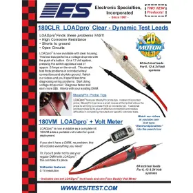 180clr Electronic Specialties Loadpro Clear - Dynamic Test Leads #2