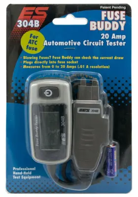 304b Electronic Specialties Esi - Fuse Buddy Atc Fuses Test To 20 Amp Automotive Circuit Tester #2