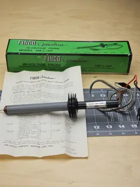 Vm-50kp Finco Greenline Hi- Voltage Probe Euc In Original Box With Instructions #2