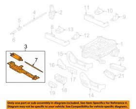 9u5z14547d Ford Oem 09-14 F-150 Power Seat-motor