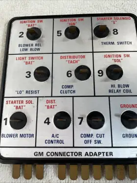 Thx121 Fox Valley Gm 80 S Electrical System Tester