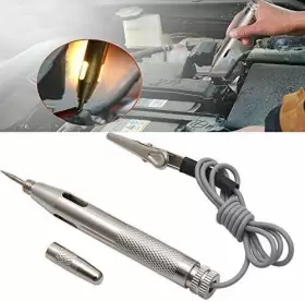 Ganpub 792483555800 Silver 6v 12v 24v Auto Car Motorcycle Circuit Tester Gauge Test Voltmeter Lig #2