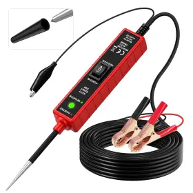 6-24v Giveyhom 0361 Power Circuit Probe Tester Dc Automotive Test Light 12 Volt Cc0361 Red