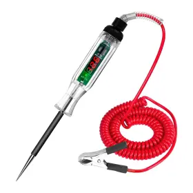 Qp7048 Haobo Automotive Test Light 3-24v Heavy Duty Digital Led Circuit Tester With Voltm