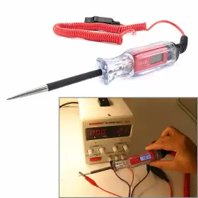 3-48v Hukyu 612048641055 Large Size Heavy Duty Digital Lcd Circuit Tester With 130 Inch Extended