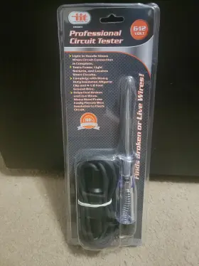 26001 Iit Professional Circuit Tester 6-12 Volt Model #26001 New