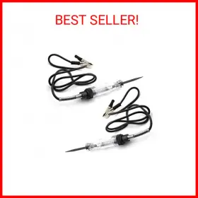 Imountek 635028903387 2 Pcs Car Circuit Tester 6v-12v-24v Dc Automotive Voltage Test Electrical Volt
