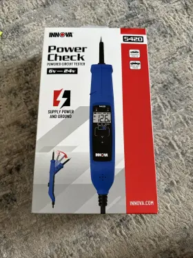 700-0121 Innova Bk#700-0121 5420 Power Check Circuit Tester 6v-12v
