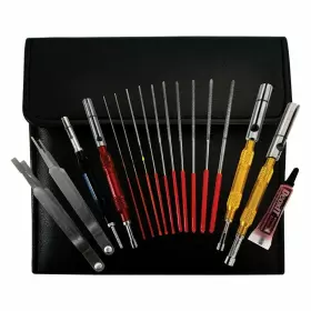 8048 Ipa 19-piece Heavy Duty Fleet Technicians Electrical Terminal Cleaner Kit