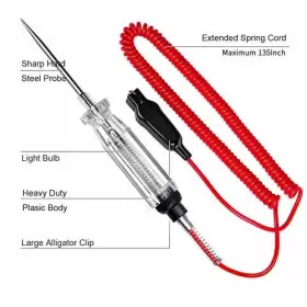 4354323523 Jastind Heavy Duty Automotive Circuit Tester Premium 6-24v Test Light #3