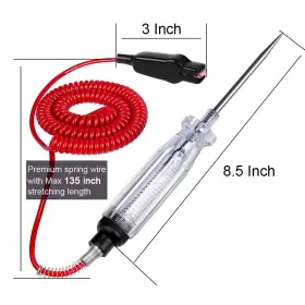 6-24v Jastind 682698799987 Heavy Duty Automotive Circuit Tester Premium Test Light With Extended #2