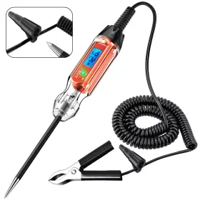 Jtcvt02b Jastind Heavy Duty 3-72v Backlit Digital Lcd Circuit Tester Automotive Test Light Wi