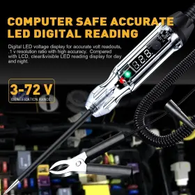 Jtcvt501a Jastind Upgraded Buzzer Automotive Test Light Dc 3-72v Heavy Duty Digital Led Circui #2