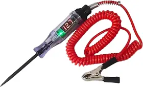 Jejcq1000 Jeseny Jejcq1000- 1 Pc Automotive Buzzer Test Light 6-24v Dc Digital Led Circuit Tester Black