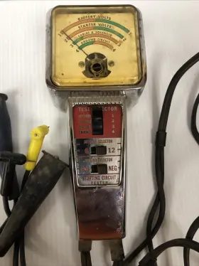 T-145 Kal-equip Company Vintage Starting Circuit Tester 6 Or 12 Volt