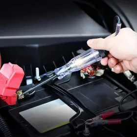 Kimissqc00456top Kimiss Electrical Wire Circuit Tester Auto 6v 12v 24v Dc Car Truck Voltage #3