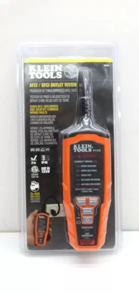 Klein Tools 092644691829 Rt310 Afci /gfci Outlet Tester